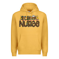 Mustard school nurse Premium Hoodie - CowhideDigitalArt