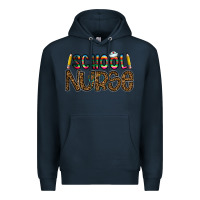 Navy school nurse Premium Hoodie - CowhideDigitalArt