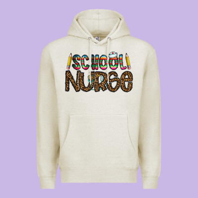 School Nurse Premium Hoodie Designed By Cowhidedigitalart