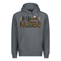 Rock school nurse Premium Hoodie - CowhideDigitalArt