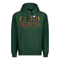 Sports Green school nurse Premium Hoodie - CowhideDigitalArt
