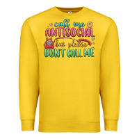 Lemon call me antisocial but please dont call me Premium Sweatshirt - MaliasSmallBusiness