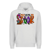 Dove Grey too cute to spook Premium Hoodie - RacoonDesign