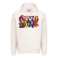 Pale Pink too cute to spook Premium Hoodie - RacoonDesign