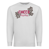 Dove Grey cheer mama Premium Sweatshirt - MaliasSmallBusiness