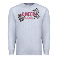 Heather Grey cheer mama Premium Sweatshirt - MaliasSmallBusiness