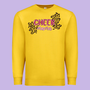 Cheer Mama Premium Sweatshirt Designed By Maliassmallbusiness