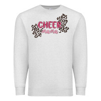 Oatmeal Heather cheer mama Premium Sweatshirt - MaliasSmallBusiness