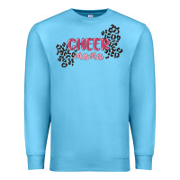 Ocean Blue cheer mama Premium Sweatshirt - MaliasSmallBusiness