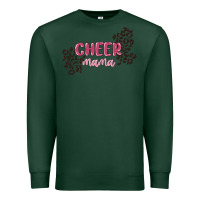 Sports Green cheer mama Premium Sweatshirt - MaliasSmallBusiness