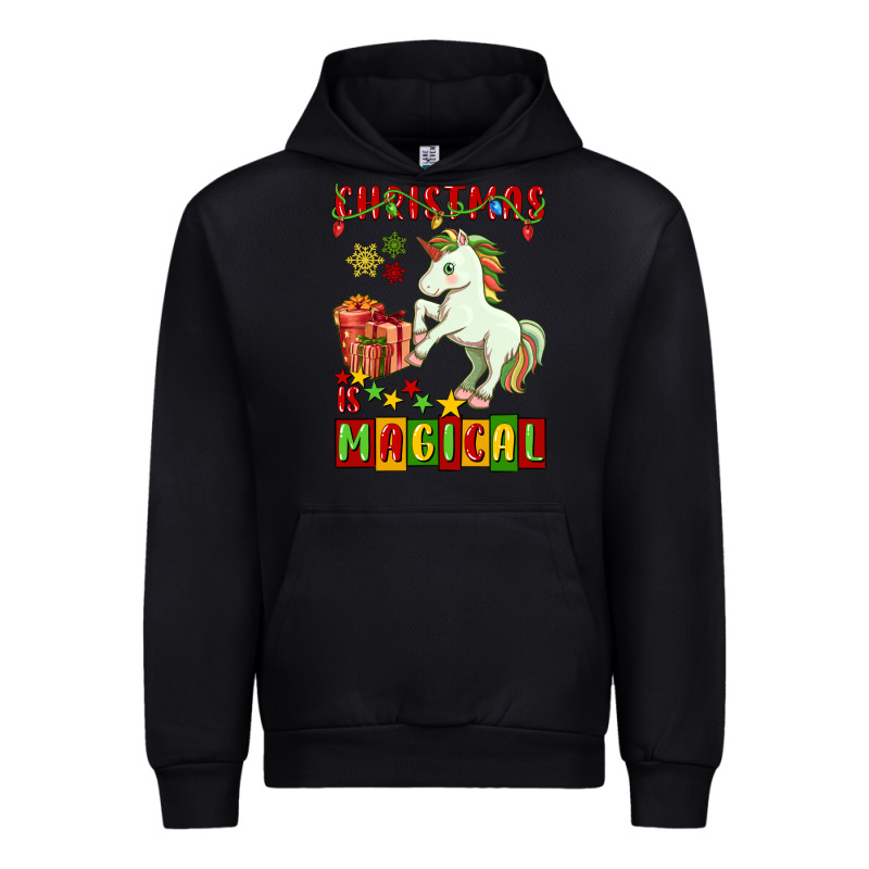Christmas Magical Unicorn Urban Hoodie by FaDigitalArtStudio | Teevron