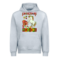 Heather Grey christmas magical unicorn Urban Hoodie - FaDigitalArtStudio