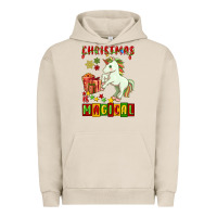 Pigment French Oak christmas magical unicorn Urban Hoodie - FaDigitalArtStudio