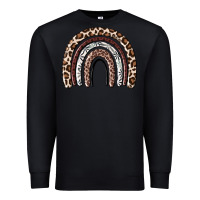 Black Cheetah rainbow Premium Sweatshirt - MaliasSmallBusiness