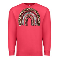 Cardinal Cheetah rainbow Premium Sweatshirt - MaliasSmallBusiness