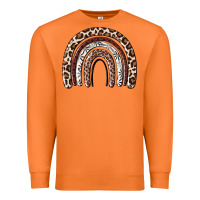 Carrot Cheetah rainbow Premium Sweatshirt - MaliasSmallBusiness