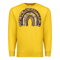 Lemon Cheetah rainbow Premium Sweatshirt - MaliasSmallBusiness