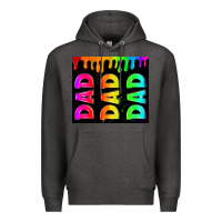 Charcoal Heather lgbt dad tumbler Premium Hoodie - HRA Design Shop
