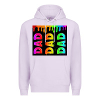 Lilac lgbt dad tumbler Premium Hoodie - HRA Design Shop