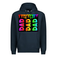 Navy lgbt dad tumbler Premium Hoodie - HRA Design Shop