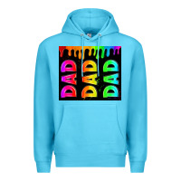 Ocean Blue lgbt dad tumbler Premium Hoodie - HRA Design Shop