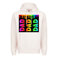 Pale Pink lgbt dad tumbler Premium Hoodie - HRA Design Shop
