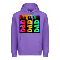 Purple lgbt dad tumbler Premium Hoodie - HRA Design Shop