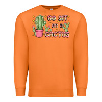 Carrot go sit on a cactus Premium Sweatshirt - MaliasSmallBusiness