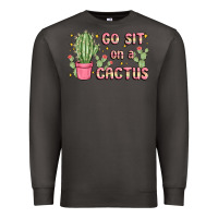 Smoke go sit on a cactus Premium Sweatshirt - MaliasSmallBusiness