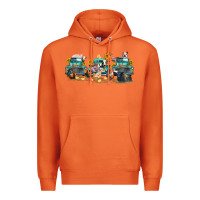 Carrot western farm trucks farm animals Premium Hoodie - FaDigitalArtStudio