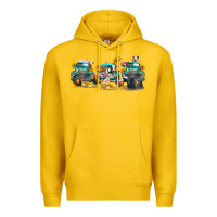 Lemon western farm trucks farm animals Premium Hoodie - FaDigitalArtStudio