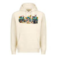 Tofu western farm trucks farm animals Premium Hoodie - FaDigitalArtStudio