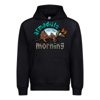 Black armadillo by morning Urban Hoodie - RacoonDesign