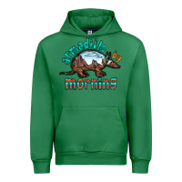 Emerald armadillo by morning Urban Hoodie - RacoonDesign
