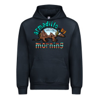 Navy armadillo by morning Urban Hoodie - RacoonDesign