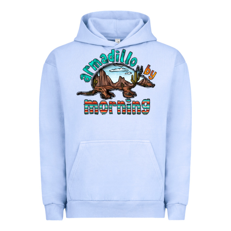 Armadillo By Morning Urban Hoodie by RacoonDesign | Teevron