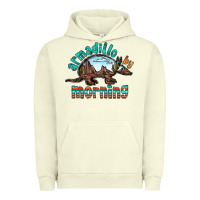 Pigment Pistachio armadillo by morning Urban Hoodie - RacoonDesign