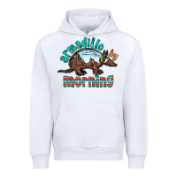 White armadillo by morning Urban Hoodie - RacoonDesign