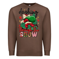 Chestnut dashing through the snow Premium Sweatshirt - MaliasSmallBusiness