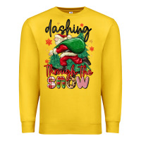 Lemon dashing through the snow Premium Sweatshirt - MaliasSmallBusiness