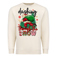 Sandshell dashing through the snow Premium Sweatshirt - MaliasSmallBusiness