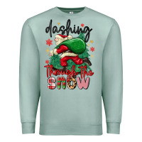 Dashing Through The Snow Premium Sweatshirt | Teevron
