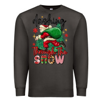 Smoke dashing through the snow Premium Sweatshirt - MaliasSmallBusiness