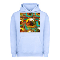 Pigment Grape Ice desert horse seamless patern Urban Hoodie - HRA Design Shop