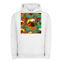 Pigment Lunar Rock desert horse seamless patern Urban Hoodie - HRA Design Shop