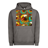 Pigment Tornado desert horse seamless patern Urban Hoodie - HRA Design Shop