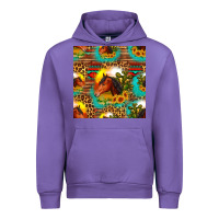 Tulip desert horse seamless patern Urban Hoodie - HRA Design Shop
