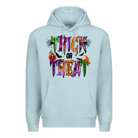 Blue Mist trick or treat Premium Hoodie - RacoonDesign