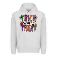 Dove Grey trick or treat Premium Hoodie - RacoonDesign
