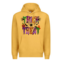 Mustard trick or treat Premium Hoodie - RacoonDesign